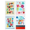 Hallmark Trendy Lettering Boxed All-Occasion Cards Assortment, Pack Of 12 -Hallmark Gift Shop Trendy Lettering Assorted Boxed AllOccasion Cards 3EDX1205 01