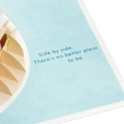 Hallmark Tropical Beach Scene 3D Pop-Up Anniversary Card -Hallmark Gift Shop Tropical Beach Scene 3D PopUp Anniversary Card 1299LAD2773 03