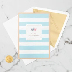 Hallmark Tropical Beach Scene 3D Pop-Up Anniversary Card -Hallmark Gift Shop Tropical Beach Scene 3D PopUp Anniversary Card 1299LAD2773 04