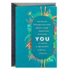 Hallmark What's Truly Important Is You Birthday Card For Parent