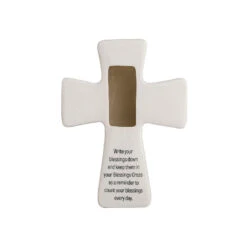 Roman Trust In The Lord Porcelain Prayer Cross -Hallmark Gift Shop Trust in the Lord Porcelain Prayer Cross 223622 03