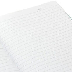 Hallmark Turquoise Faux Leather Notebook With Pen -Hallmark Gift Shop Turquoise Faux Leather Notebook With Pen 1HWJ7041 07