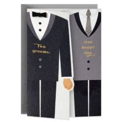 Hallmark Two Grooms, One Happy Day Wedding Card For Couple