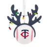 MLB Minnesota Twins™ Reindeer Baseball Hallmark Ornament -Hallmark Gift Shop Twins Reindeer Baseball Christmas Ornament 1OSL2706 01