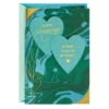 Hallmark Proud To Call You My Parents Anniversary Card -Hallmark Gift Shop Two Green Hearts Anniversary Card for Parents 799AVY3336 01