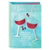 Hallmark Thanks For Always Being There Birthday Card -Hallmark Gift Shop Two Red Wine Glasses Birthday Card 699HBD4882 01