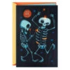 Hallmark Scary Fun Musical Halloween Card With Light -Hallmark Gift Shop Two Skeletons Musical Halloween Card With Light 899HJD2023 01