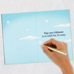 Hallmark Scary Fun Musical Halloween Card With Light -Hallmark Gift Shop Two Skeletons Musical Halloween Card With Light 899HJD2023 06