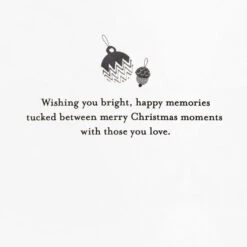 Hallmark UNICEF Spruce Tree On Black Boxed Christmas Cards, Pack Of 20 -Hallmark Gift Shop UNICEF Spruce Tree on Black Boxed Christmas Cards 1URS2303 04