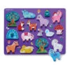 Crocodile Creek Unicorn Garden 16-Piece Wood Puzzle For Kids -Hallmark Gift Shop Unicorn Garden 16Piece Wood Puzzle for Kids 28730 01