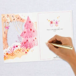 Hallmark Have A Magical Day 3D Pop-Up Birthday Card -Hallmark Gift Shop Unicorn With Rainbow 3D PopUp Birthday Card for Her 899WDR1065 06