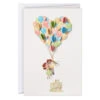 Hallmark Disney/Pixar Up Adventure Of A Lifetime Anniversary Card -Hallmark Gift Shop Up Balloon Bouquet Signature Anniversary Card 859LAD3204 01