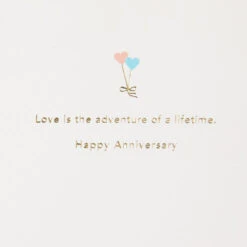 Hallmark Disney/Pixar Up Adventure Of A Lifetime Anniversary Card -Hallmark Gift Shop Up Balloon Bouquet Signature Anniversary Card 859LAD3204 02