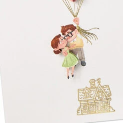 Hallmark Disney/Pixar Up Adventure Of A Lifetime Anniversary Card -Hallmark Gift Shop Up Balloon Bouquet Signature Anniversary Card 859LAD3204 04