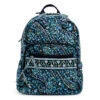 Vera Bradley Campus Backpack In Dreamer Paisley -Hallmark Gift Shop Vera Bradley Black and Blue Paisley Pattern Backpack 3781615911 01