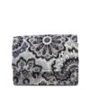 Vera Bradley RFID Riley Compact Wallet In Tranquil Medallion -Hallmark Gift Shop Vera Bradley Black and Gray Medallion Pattern Small Wallet 2842916609 01
