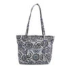 Vera Bradley Small Vera Tote In Tranquil Medallion -Hallmark Gift Shop Vera Bradley Black and Gray Medallion Pattern Tote Bag 2841616609 01