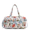 Vera Bradley Large Travel Duffel In Sea Air Floral -Hallmark Gift Shop Vera Bradley Blue Painted Floral Pattern Duffel Bag 2844316705 01