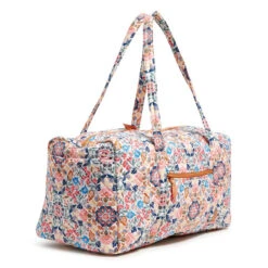 Vera Bradley Large Travel Duffel In Enchanted Mandala -Hallmark Gift Shop Vera Bradley Multicolor Floral Pattern Duffel Bag 2844316152 02