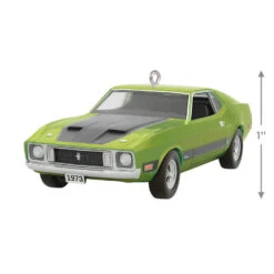 Hallmark Classic American Cars 1973 Ford Mustang Mach 1 2023 Metal Ornament -Hallmark Gift Shop Vintage Ford Mustang Car Keepsake Ornament 2199QXR8157 03