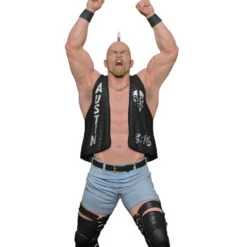 Hallmark WWE Stone Cold Steve Austin Ornament -Hallmark Gift Shop WWE Stone Cold Steve Austin Keepsake Ornament 5QXI8502 06