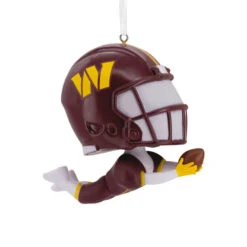 NFL Washington Commanders Bouncing Buddy Hallmark Ornament