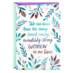 Hallmark Incredibly Strong Woman Birthday Card For Her