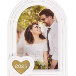 Wedding 2025 Photo Frame Hallmark Ornament -Hallmark Gift Shop Wedding Photo Frame Christmas Ornament 1HGO3637 06