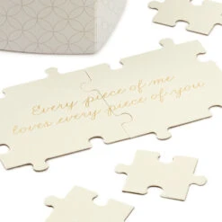 Hallmark Wedding Reception Guest Book Autograph Puzzle -Hallmark Gift Shop Wedding Reception Guest Book Autograph Puzzle 1ERL1214 03
