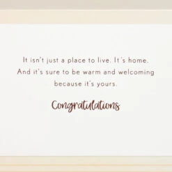 Hallmark Welcome Mat New Home Card -Hallmark Gift Shop Welcome Mat New Home Congratulations Card 659M1986 02