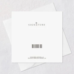 Hallmark White Tropical Leaves On Mint Green Blank Card -Hallmark Gift Shop White DieCut Monstera Leaves on Mint Green Blank Card 859LAD4820 06