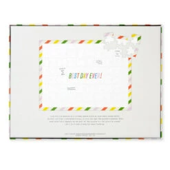 Hallmark Best Day Ever Guest Book Puzzle -Hallmark Gift Shop White Puzzle for Party Guests to Sign 1BIR1321 05