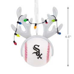 MLB Chicago White Sox™ Reindeer Baseball Hallmark Ornament -Hallmark Gift Shop White Sox Reindeer Baseball Christmas Ornament 1OSL2696 04