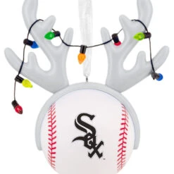 MLB Chicago White Sox™ Reindeer Baseball Hallmark Ornament -Hallmark Gift Shop White Sox Reindeer Baseball Christmas Ornament 1OSL2696 06