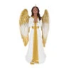 Hallmark Angel Of Adoration Ornament -Hallmark Gift Shop White and Gold Angel Keepsake Ornament 1999QSM7857 01