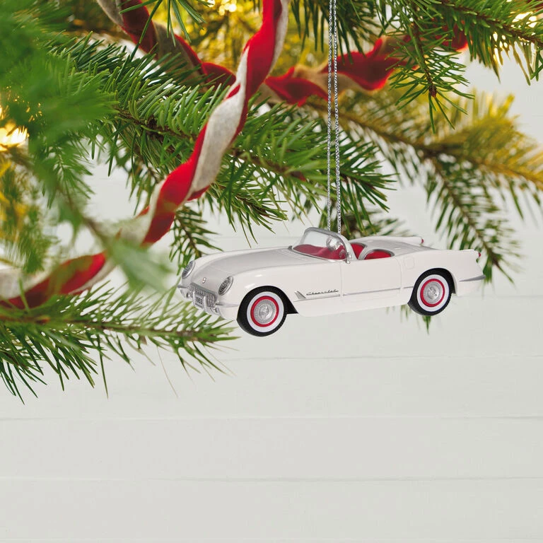 Hallmark 1953 Chevrolet® Corvette® 70th Anniversary 2023 Metal Ornament 4 Hallmark 1953 Chevrolet® Corvette® 70th Anniversary 2023 Metal Ornament - Image 2
