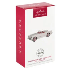 Hallmark 1953 Chevrolet® Corvette® 70th Anniversary 2023 Metal Ornament 11 Hallmark 1953 Chevrolet® Corvette® 70th Anniversary 2023 Metal Ornament -Hallmark Gift Shop White and Red Corvette Car Keepsake Ornament 2199QXE3247 04