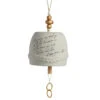 Demdaco Wedding Inspired Bell -Hallmark Gift Shop WhiteGold Ceramic Bell Decoration 1005000533 01