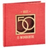Hallmark Why 50 Is Wonderful Book -Hallmark Gift Shop Why 50 Is Wonderful Gift Book 1BOK1447 01