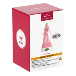Hallmark Wicked Popular Musical Ornament -Hallmark Gift Shop Wicked Glinda Pink Nightgown Keepsake Ornament 5QXI8565 08