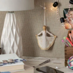 Willow Tree Butterfly Ornament, 4.75" -Hallmark Gift Shop Willow Tree Butterfly Girl Figurine Ornament 27924 03