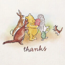 Hallmark Disney Winnie The Pooh Boxed Blank Thank-You Notes, Pack Of 10 -Hallmark Gift Shop Winnie the Pooh Boxed Blank ThankYou Notes Multipack 1TYN2454 04