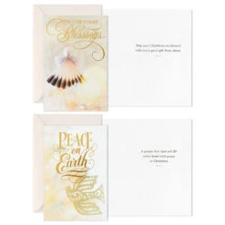 Hallmark Wintry Blessings Assorted Boxed Christmas Cards, Pack Of 24 -Hallmark Gift Shop Winter Blessings Boxed Christmas Cards Assortment 5XPX2307 03