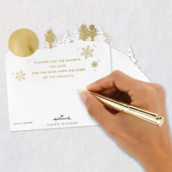 Hallmark Winter Wonderland Musical 3D Pop-Up Holiday Card With Light -Hallmark Gift Shop Winter Landscape PopUp Holiday Card With Music 999XOD2001 06