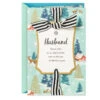 Hallmark So Thankful For You Christmas Card For Husband -Hallmark Gift Shop Winter Scenes With Ribbon Husband Christmas Card 659XZH2242 01