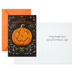 Hallmark Pumpkins And Witches Assorted Halloween Cards, Pack Of 8 -Hallmark Gift Shop Witches Assorted Halloween Cards Pack 699H2369 05