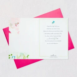 Hallmark Do What You Love 3D Pop-Up Birthday Card -Hallmark Gift Shop Woman Flowers 3D PopUp Birthday Card for Her 899WDR2038 07