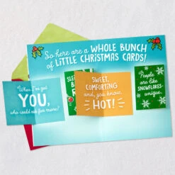 Hallmark I Love You In So Many Ways Funny Christmas Card For Husband With Mini Cards -Hallmark Gift Shop Woman on Couch Funny Christmas Card for Husband 659XZH1117 05