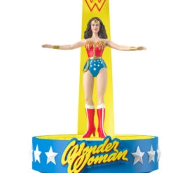 Hallmark DC™ Wonder Woman™ Musical Ornament With Motion -Hallmark Gift Shop Wonder Woman on Platform Keepsake Ornament 5QXI8382 06