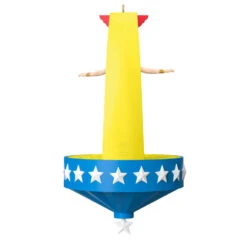 Hallmark DC™ Wonder Woman™ Musical Ornament With Motion -Hallmark Gift Shop Wonder Woman on Platform Keepsake Ornament 5QXI8382 07